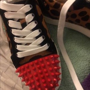 Yacht spikes flat calf woman’s size 7